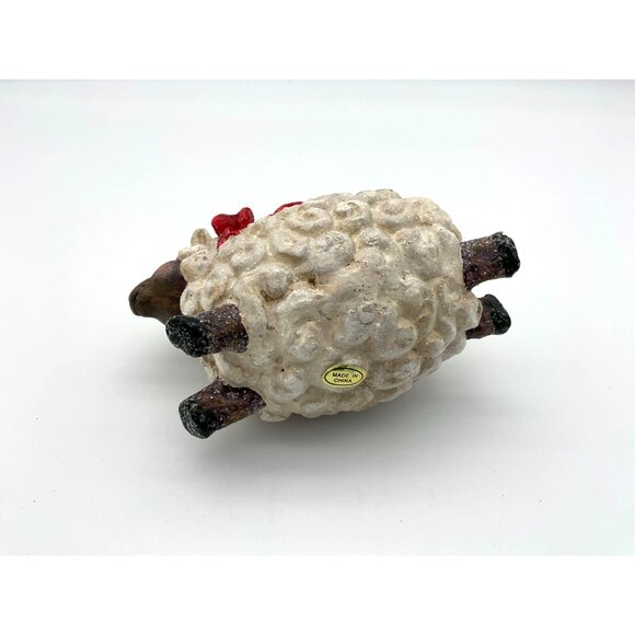 Mark Roberts Collection VTG Angel Sheep Ornament Glitter Accents Metal Wings - Picture 5 of 5